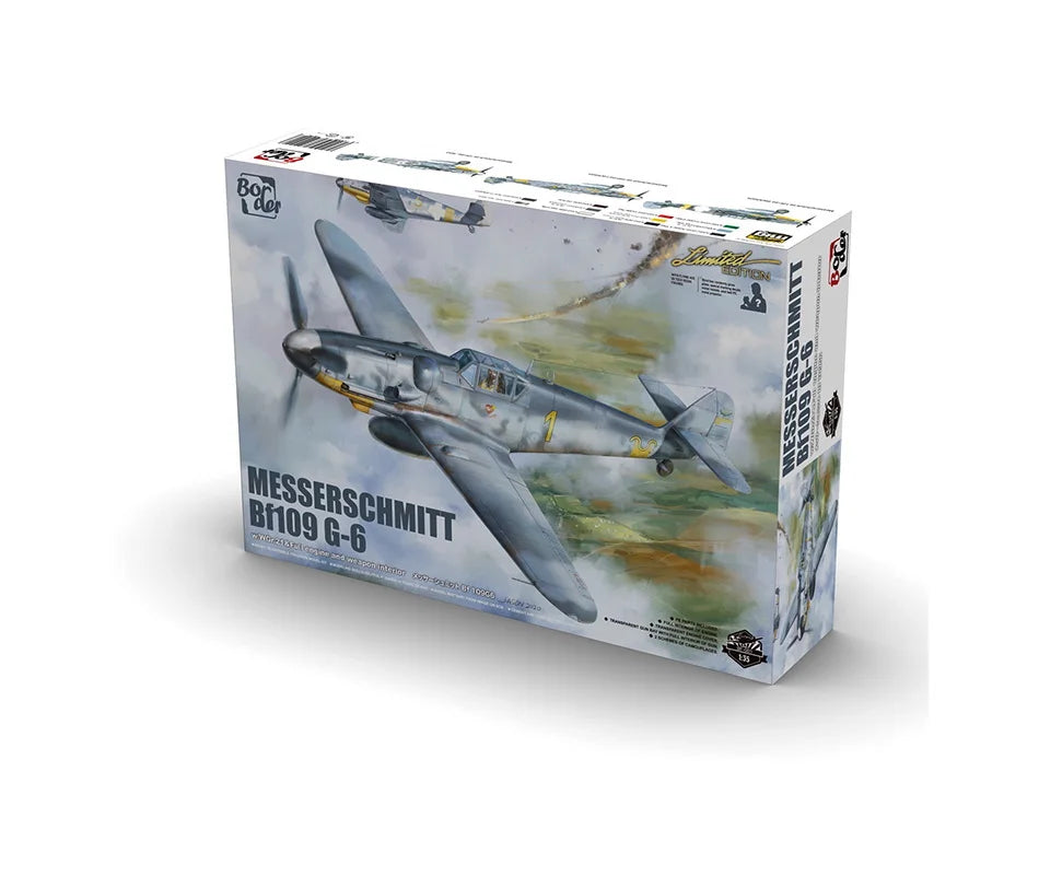 BORDER BF-001 1/35 Scale Messerschmitt BF109G-6 Model Kit