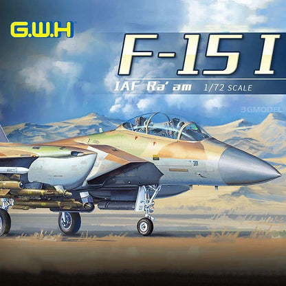 Great Wall model hobby assembly aircraft kit L7202 Israel air force F-15I attack Eagle fighter 1/72