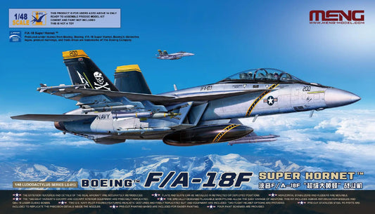 MENG LS-013 1/48 Scale Boeing F/A-18F Super Hornet Plastic Model Kit