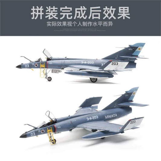 Kitty Hawk Assembled Aircraft Model Kit KH80138 French Super Etendard Attack Aircraft 1/48