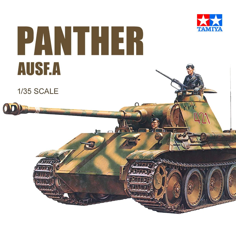 TAMIYA assembled tank model kit 35065  Panzerkampfwagen V Panther Sd.kfz.171 Ausf.A 1/35