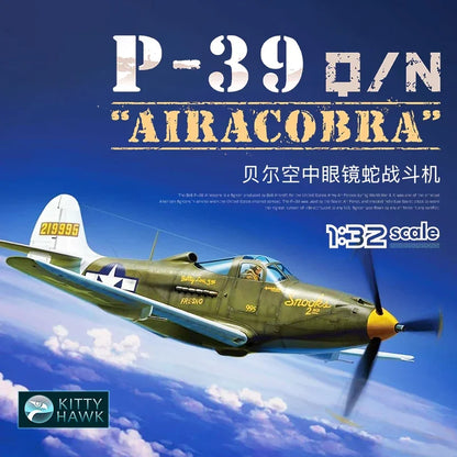 Kitty Hawk Aircraft Model Kit KH32013 P-39Q/N Airacobra Air Cobra Fighter 1/32