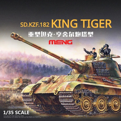 MENG model hobby assembly kit TS-031 German Heavy Tank Sd.Kfz.182 King Tiger (Henschel Turret) 1/35