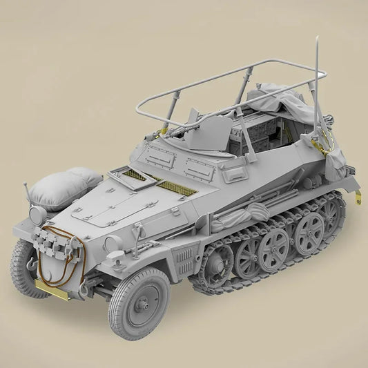 TAKOM Plastic Assembled Model Kit 2194 Sd. Kfz.250/3 "GREIF" Command Half-Track 1/35 Scale