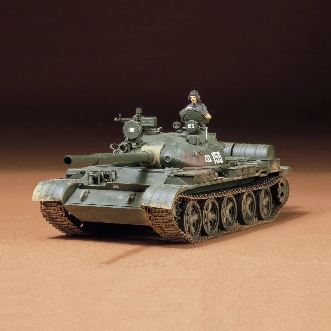 TAMIYA Assembled Plastic Tank Model Kit 35108 Soviet T-62A Main Battle Tank 1/35